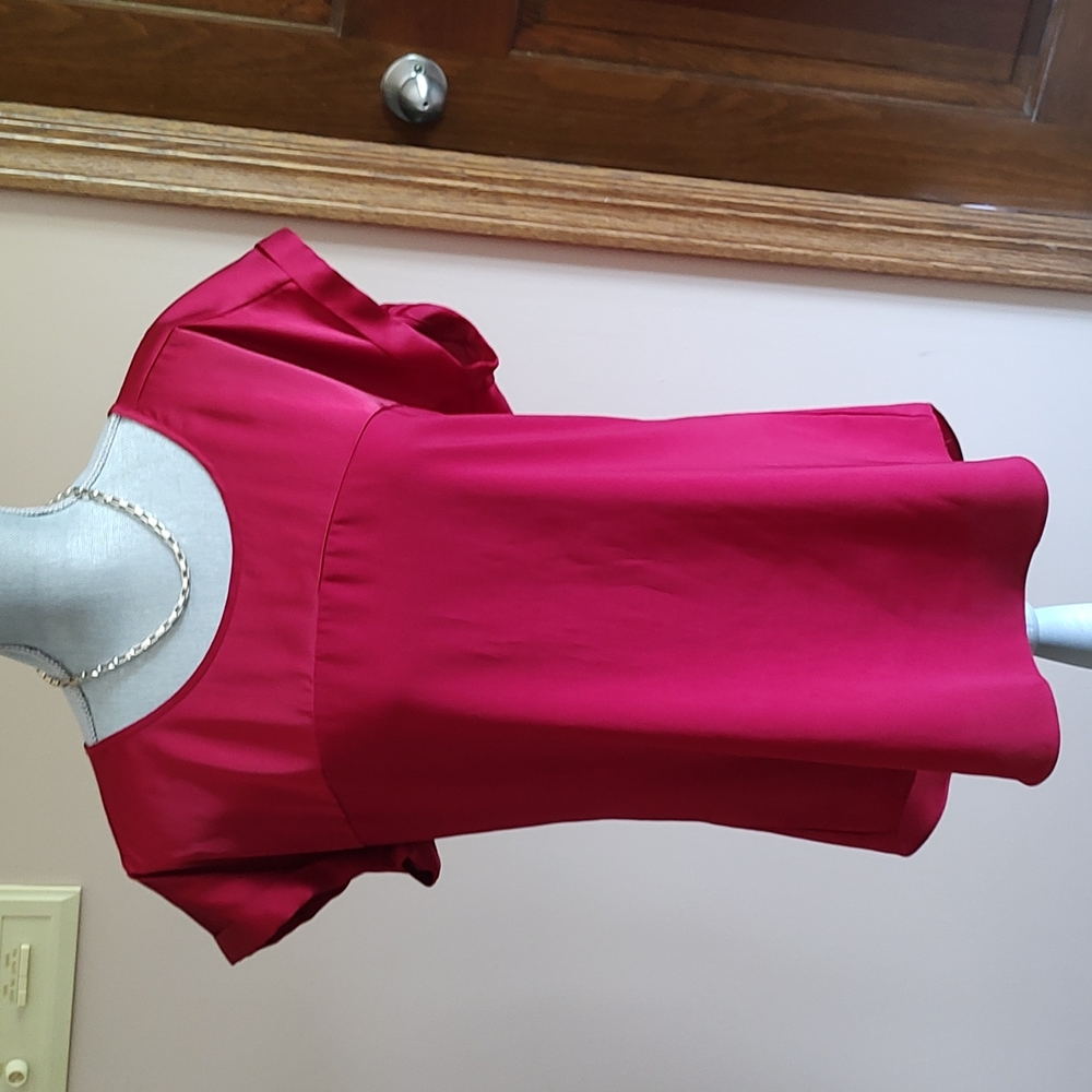 Red blouse